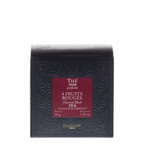 Thé Fruits rouges 25 sachets cristal