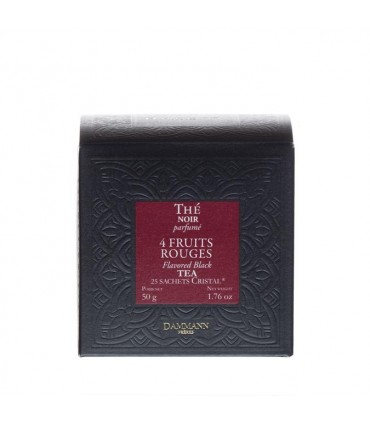 Thé Fruits rouges 25 sachets cristal