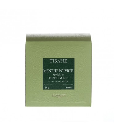 Infusion Menthe Poivrée 25 sachets cristal