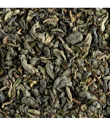 Thé vert à la menthe aromatisé